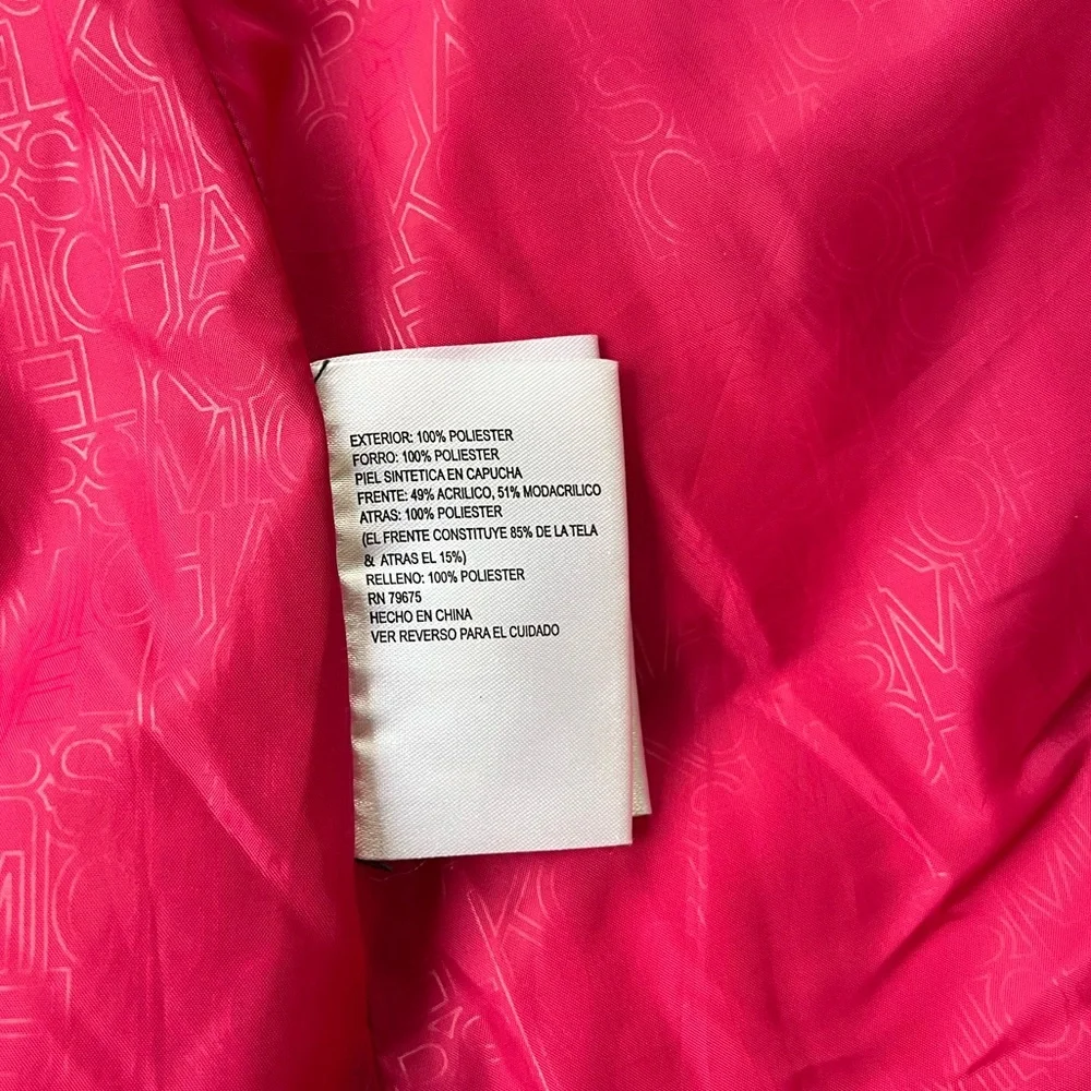 Michael Kors Women's Fuchsia Puffer Jacket - Picture 16 of 16